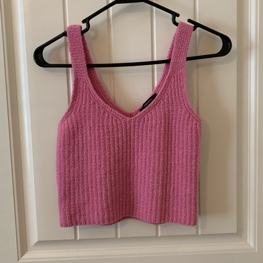 Pink Crop Top